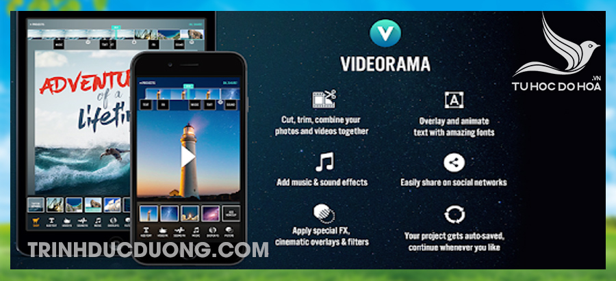 Videorama Video Editor - Phần mềm chỉnh sửa video miễn phí