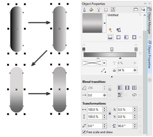 Công cụ Gradient Tool trong Corel Draw là một công cụ mạnh mẽ để tạo ra các hiệu ứng Gradient đẹp mắt trên các thiết kế của bạn. Xem hình ảnh liên quan để tìm hiểu cách tạo và sử dụng công cụ này để tăng tính sáng tạo trong công việc thiết kế của bạn.