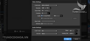 Video setting in proshow